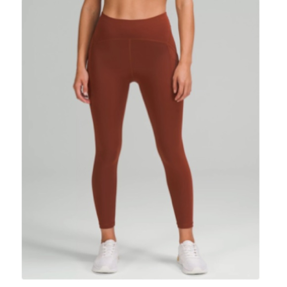 NWOT Lululemon Power Thru High Rise 25”